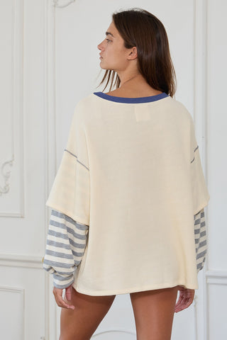 Oversized Marlee Long Sleeve Tee