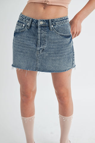 Staple Denim Mini Skirt