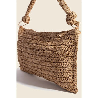 Straw Hand Bag - amandenimes - Straw Hand Bag - 