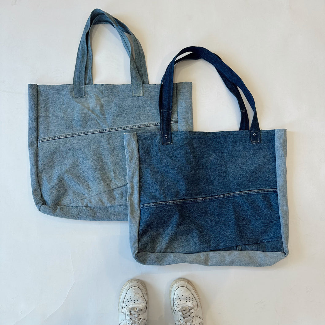 Recycled Denim Tote - Large