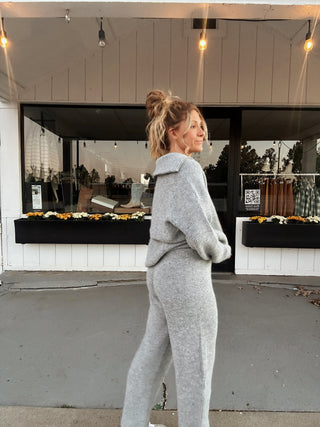 The Shyla Joggers - Heather Grey