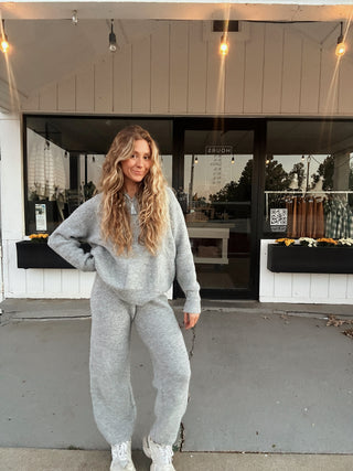 The Shyla Joggers - Heather Grey