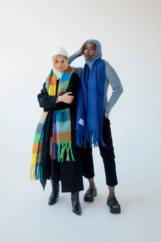 The Stockholm Scarf - Blue