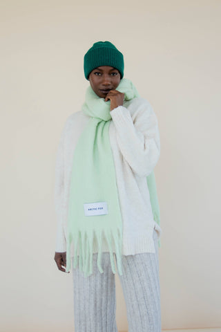 The Recycled Scarf - Mint