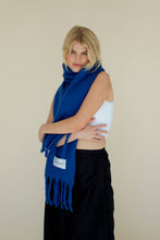 Load image into Gallery viewer, The Stockholm Scarf - Blue
