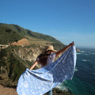 Coastal Cowboy Beach Towel + Bag - 