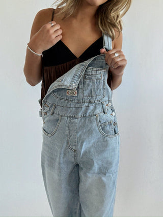 Contrast Brown Spaghetti Strap Top - 