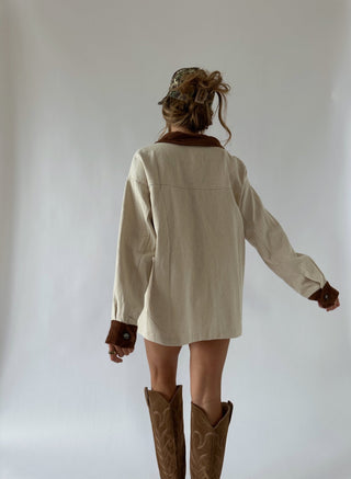 Cream Barn Jacket - 