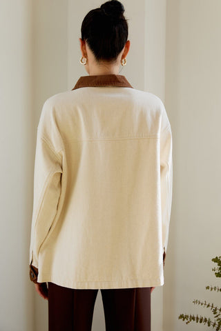 Cream Barn Jacket - 