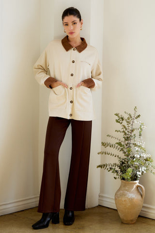 Cream Barn Jacket - 