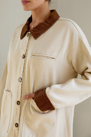 Cream Barn Jacket - 