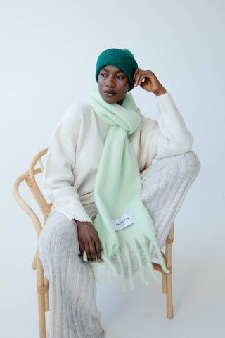 The Recycled Scarf - Mint