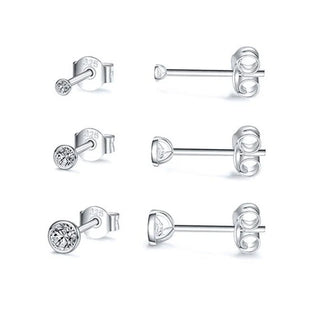 Elixir Stud Set - Silver - 