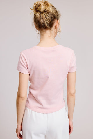 Essential Baby Tee - Baby Pink -