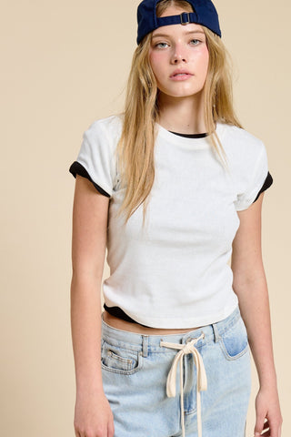 Essential Baby Tee - Ivory -