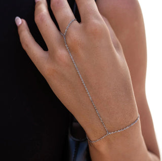 Esther Hand Chain - Silver - 