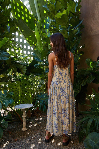 Floral Garden Maxi Dress - 