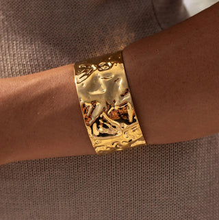 Gold Siren Cuff - 