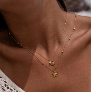 Gold Siren Necklace - 
