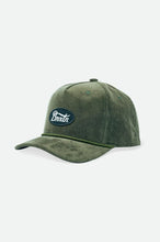 Load image into Gallery viewer, BRIXTON- Parsons SnapBack Green
