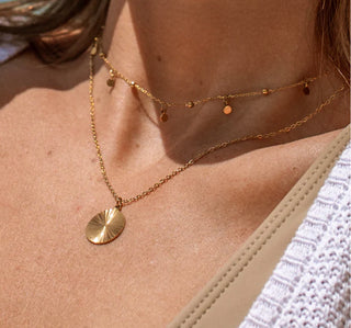 Chasing Sunset Necklace - Gold