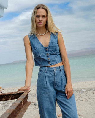 Indigo Skies Top - 