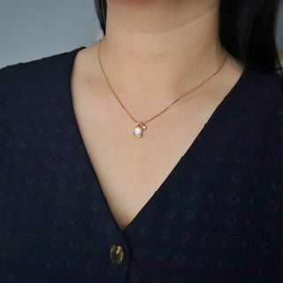 Ivory Grace Pendant Necklace - 