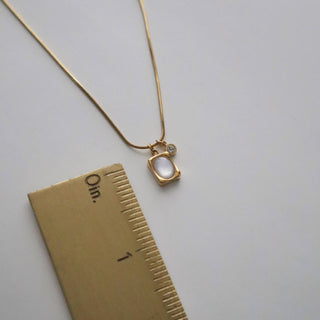 Ivory Grace Pendant Necklace - 