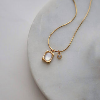 Ivory Grace Pendant Necklace - 