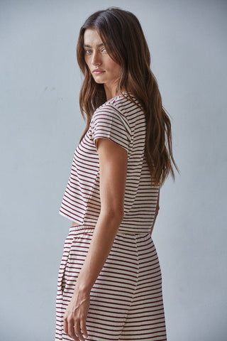 Lounge Striped Pants - 