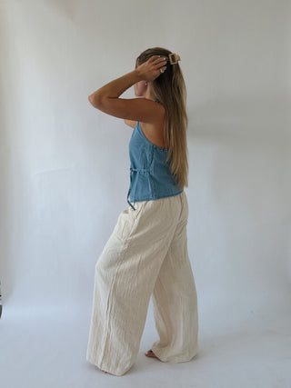 Lyla Saltwashed Halter Top -