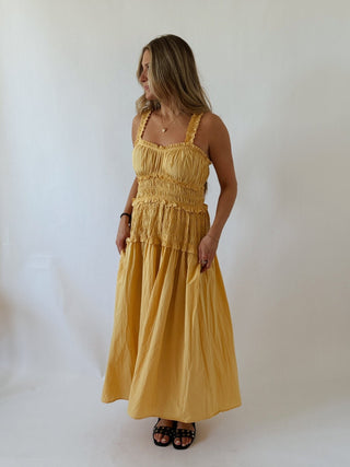 Maxi Tangerine Dress - 