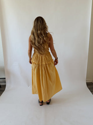 Maxi Tangerine Dress - 