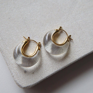 Millie Acrylic Hoops - 