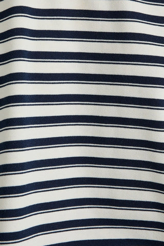 Navy Blue Striped Pants - 