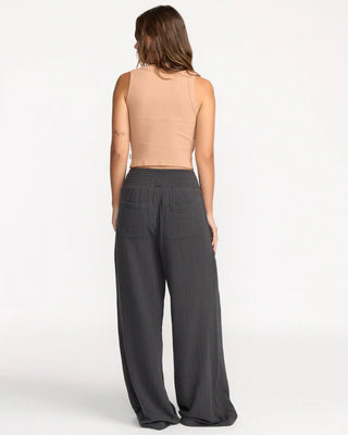 New Waves Gauze Pant - Black -