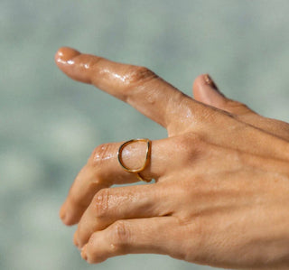 Ocean Ave Ring - Gold - 