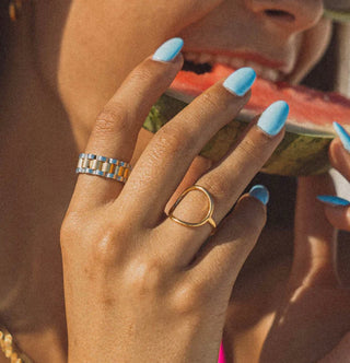 Ocean Ave Ring - Gold - 