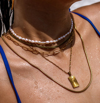 Oceania Necklace - Gold - 