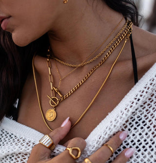 Oceania Necklace - Gold - 