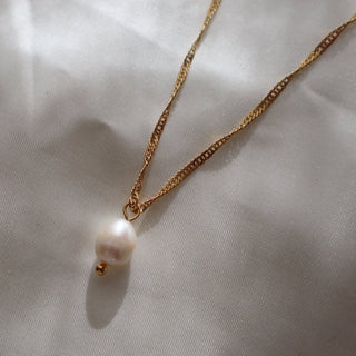 Pearl Drop Necklace - 
