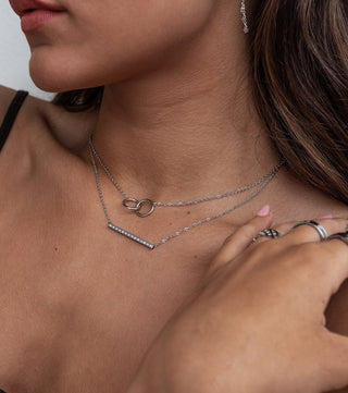 Perfect Timing Necklace - Silver - 