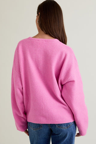 Pink Cardigan - 