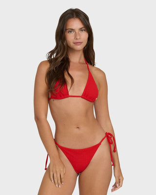 Rising Tides Remi Triangle Bikini Top - Red - 