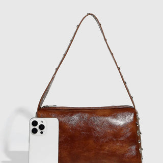 Riveted Baguette Bag - 