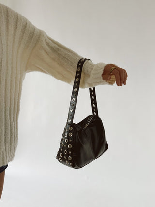 Riveted Baguette Bag - 