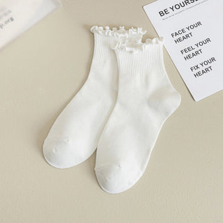 Ruffle Ankle Socks - 