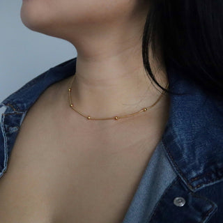 Satellite Choker Necklace - 
