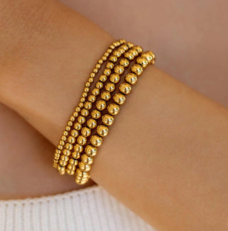 Seaside Stretch Bracelet - Gold - 