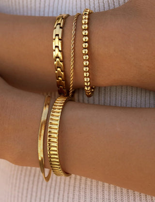 Seaside Stretch Bracelet - Gold - 